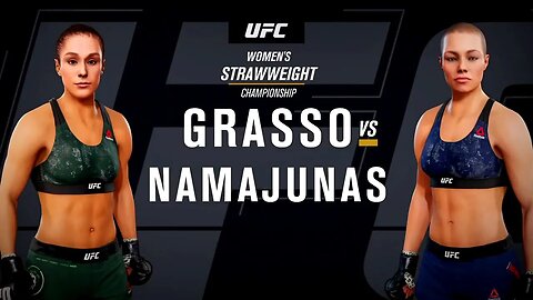 EA Sports UFC 3 Gameplay Rose Namajunas vs Alexa Grasso