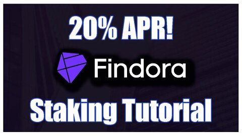 Findora Staking at 20% APR - Proof of Stake