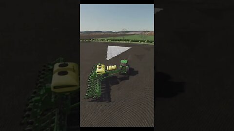 Planting With John Deere 1775NT FS22 #shorts