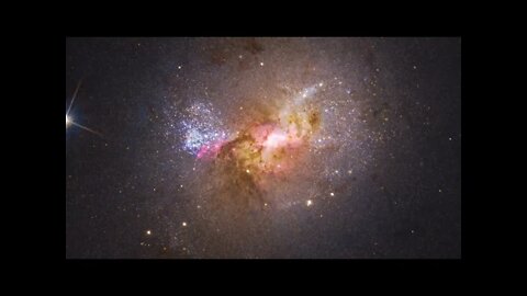 Hubble finds a Black Hole Igniting Star Formation in a Dwarf Galaxy