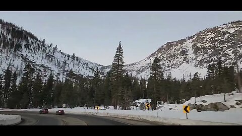 U.S. Highway 50 in the Sierra Nevada