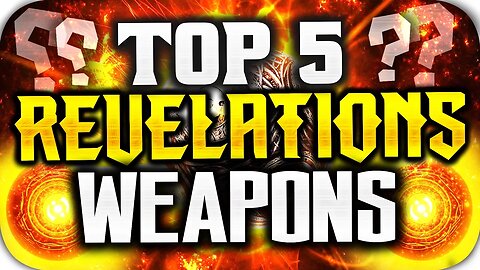 Top 5 BEST WEAPONS On Revelations! Easy High-Rounds, Constant Insta-Kill Weapons! DLC 4 BO3 Zombies!