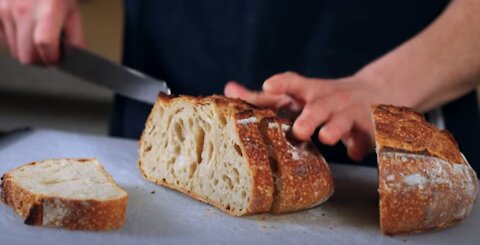 No Yeast! Easy Sourdough Bread