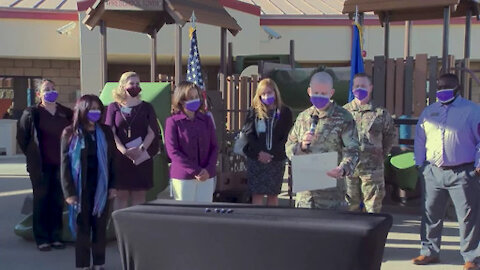 Month of the Military Child proclaimed at Edwards AFB