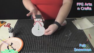 FFG Arts n Crafts Felt Snowman