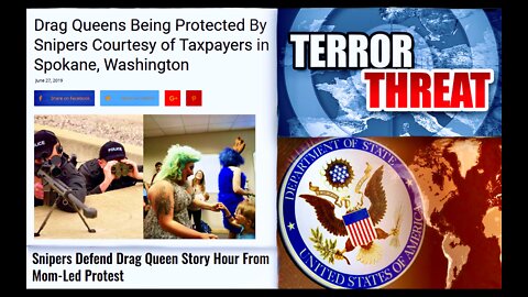 US Department Of State Issues Worldwide Terrorist Attack Warning As Obese Police Protect Pedophiles