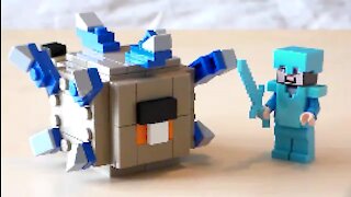 Lego Minecraft Elder Guardian Tutorial