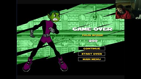 Teen Titans One On One Beast Boy VS Mad Mod Gameplay With Live Commentary