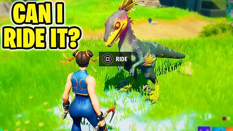 I Tried Riding Dinosaurs in Battle Royale and this happened...