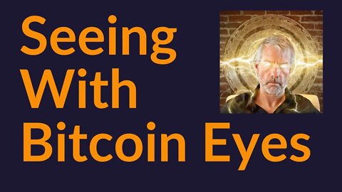 Seeing With Bitcoin Eyes