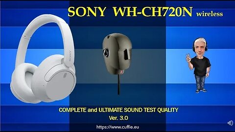 SONY WH-CH720N Wireless Headphone Sound Test