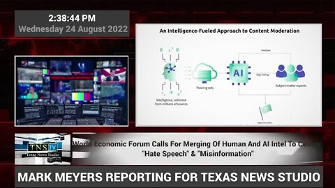 World Economic Forum Calls For Merging Of Human And AI Intel To Censor "Hate Speech" & "Misinfo