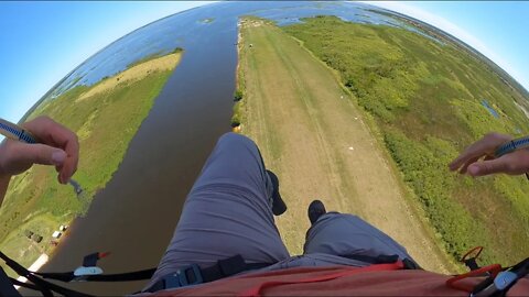 GoPro MAX 360 footage: VR 360 SIV training course .. BIG EARS landing