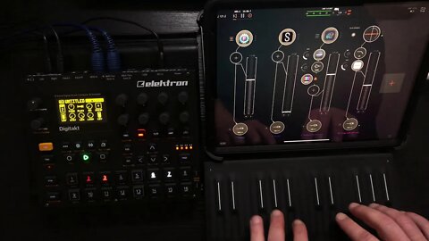 Digitakt & Ipad granular sound exploration