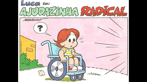 Luca em-Ajudazinha radical | Gibis do Rapha 2