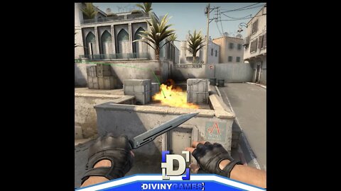 Molotov Meio do Bomb A da Varanda | DUST2 #shorts