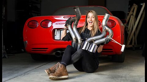 C5 Corvette Exhaust Install