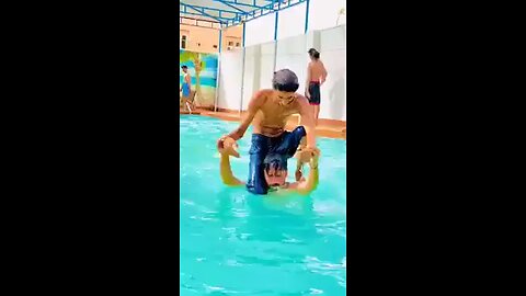 FUNNY SWIMMING