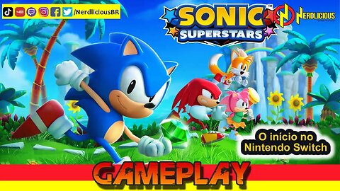 🎮 GAMEPLAY! Confira o início do Modo História de SONIC SUPERSTARS no Nintendo Switch!