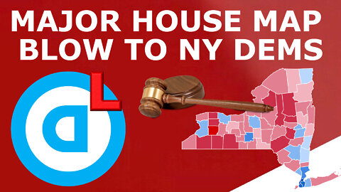 HUGE REDISTRICTING WIN! - New York Judge STRIKES DOWN Democrat Map, Orders a Fair One to Be Drawn