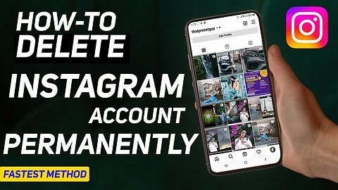 How to Delete Instagram Account Permanently Fastest Method 2023