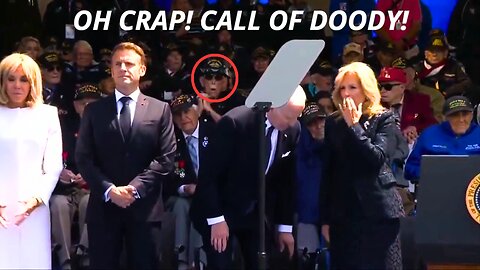 Call Of Doody: Joe Biden Bombs at D-Day Ceremony