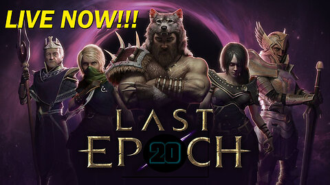 Last 2pac... I Mean Last Epoch First Stream