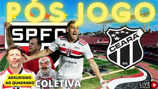 PÓS JOGO SÃO PAULO X CEARÁ BRASILEIRÃO #SPFCxCEA