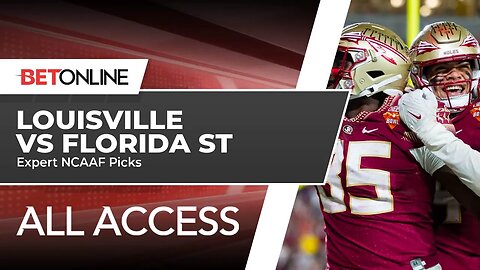 Louisville vs Florida State College Football Conference Championship Week | BetOnline All Access