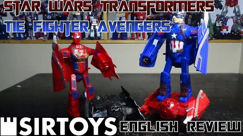 Video Review for the Star Wars Transformers Tie Fighter Avengers