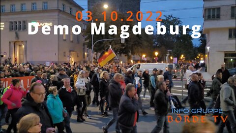 Spaziergang Magdeburg | Demo Magdeburg 03.10.2022