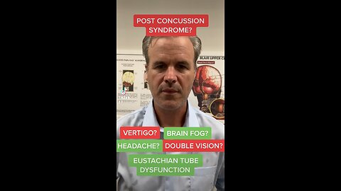 Post concussion syndrome is often due to upper cervical spine injury