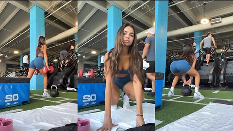 Leidy Amelia Butt Workout Session