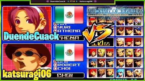 The King of Fighters 2002 (DuendeCuack Vs. katsuragi06) [Mexico Vs. Mexico]