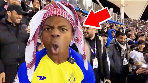 iShowSpeed Reacts To Ronaldo Scoring On Messi