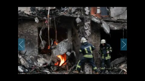 Veja imagens de casas atingidas por bombardeio na Ucrânia