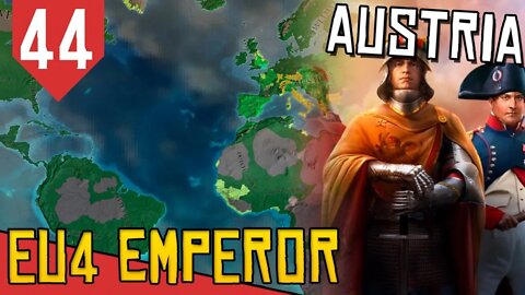 REBATIDA BRITÂNICA - EU4 Austria #44 [Série Gameplay Português PT-BR]