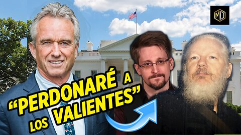 🔴 Robert Kennedy Jr. promete PERDONAR a Julian Assange y Edward Snowden