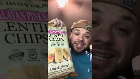 Taste Test | Daily Crave Himalayan Pink Salt Lentil Chips