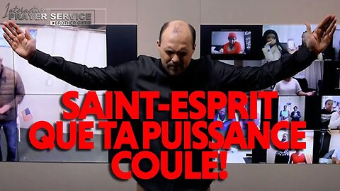 L'onction du Saint Esprit!!! Prière ointe avec Frère Chris