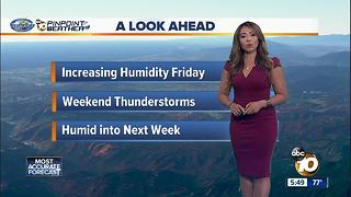 10News Pinpoint Weather with Meteorologist Angelica Campos