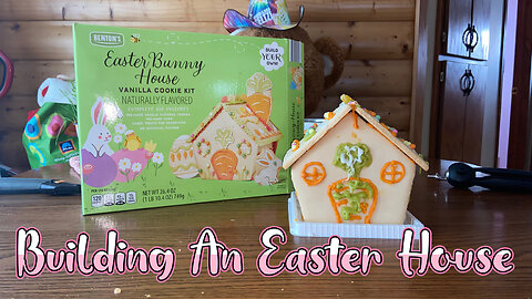 Easter Cookie House Build