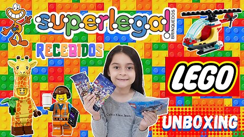 RECEBIDOS DA LOJA DE BRINQUEDOS / SUPER LEGAL / LEGO