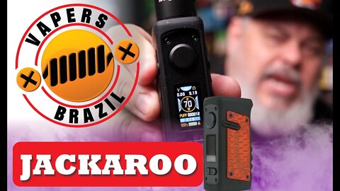 Vandy Vape Jackaroo Mod - Mais um Mod 100W IP67 - Review PTBR