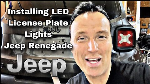 Jeep Renegade License Plate Bulb Replacement How To