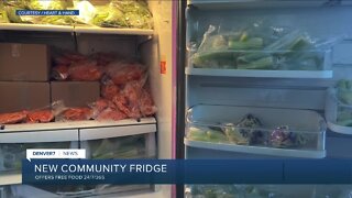 New Community Fridge opening at Heart & Hand Center