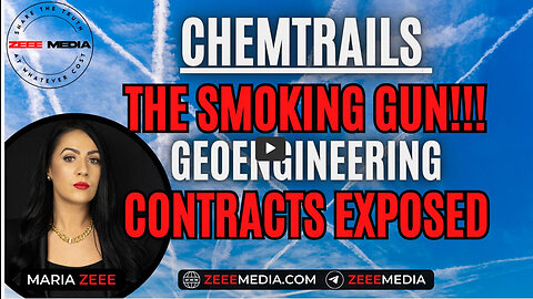 WORLD FIRST: CHEMTRAILS - The Smoking Gun!!! Geoengineering Contracts EXPOSED!