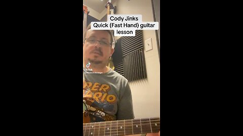 Cody Jinks - quick guitar lesson