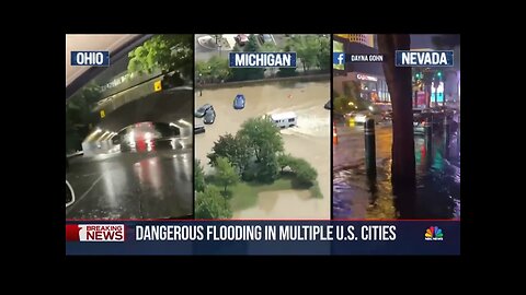 Severe rain and flooding sweeps U.S. with 20 million on alert!