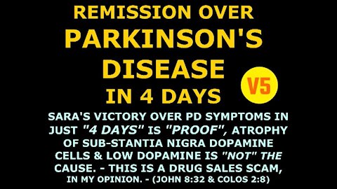 Sara Reaches Remission Over Parkinson's Disease In Just 4 Days